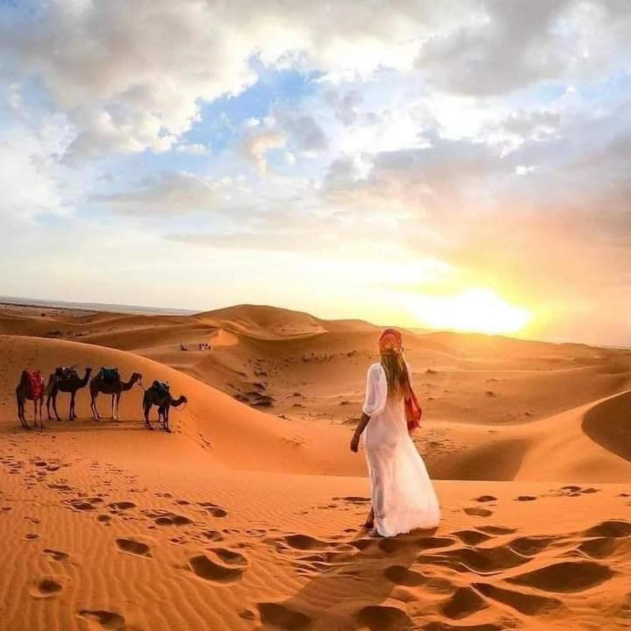 Desert Paradise Luxury Camp Merzouga Luaran gambar